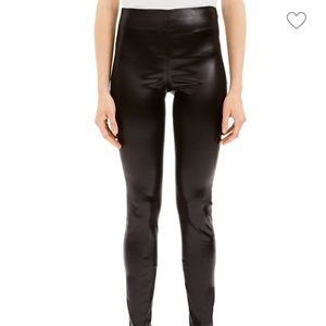 Theory Vegan Leather Skinny Pants